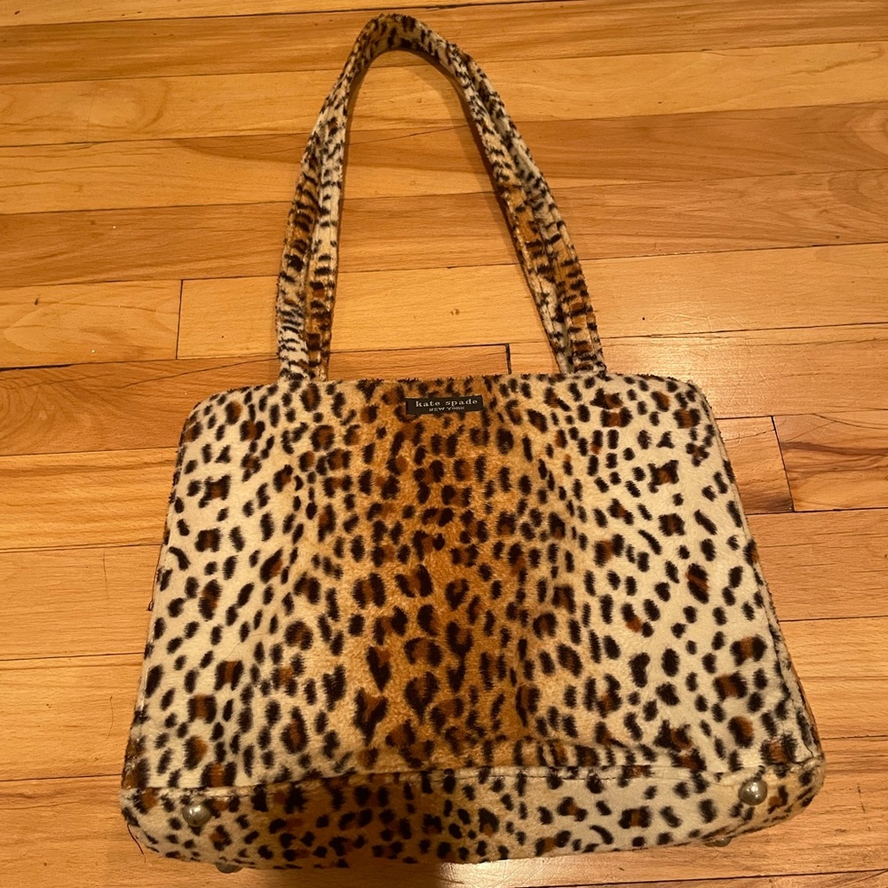 Kate Spade Leopard Painted Bag